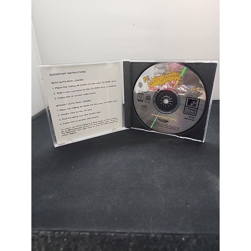 MTV's Beavis & Butthead - Calling All Dorks PC Software CD VGC - Picture 6 of 8